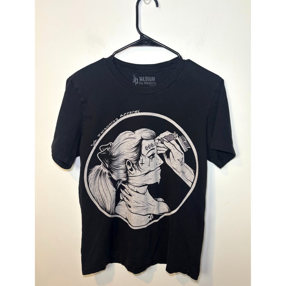 Ink Poisoning Apparel Men's Size Medium Graphic T Shirt